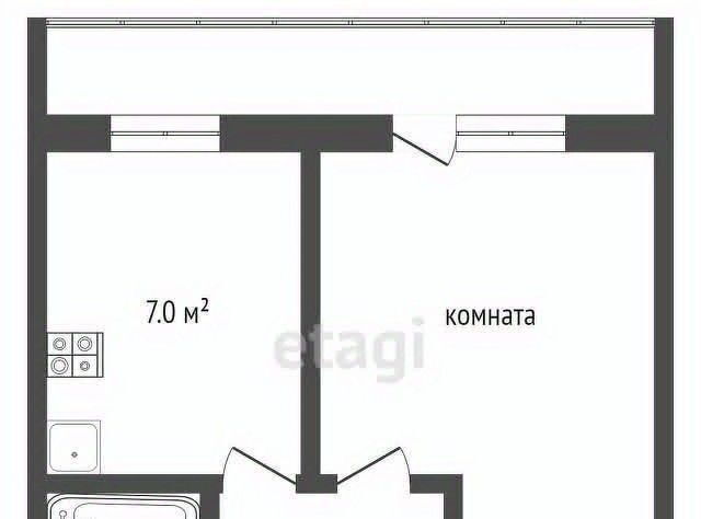 квартира г Ярославль р-н Фрунзенский ул Академика Колмогорова 13к/2 фото 11