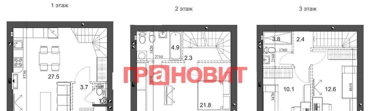 квартира п Элитный р-н мкр Березки КП «Берёзки-Элитный» сельсовет, 174, Мичуринский фото 2