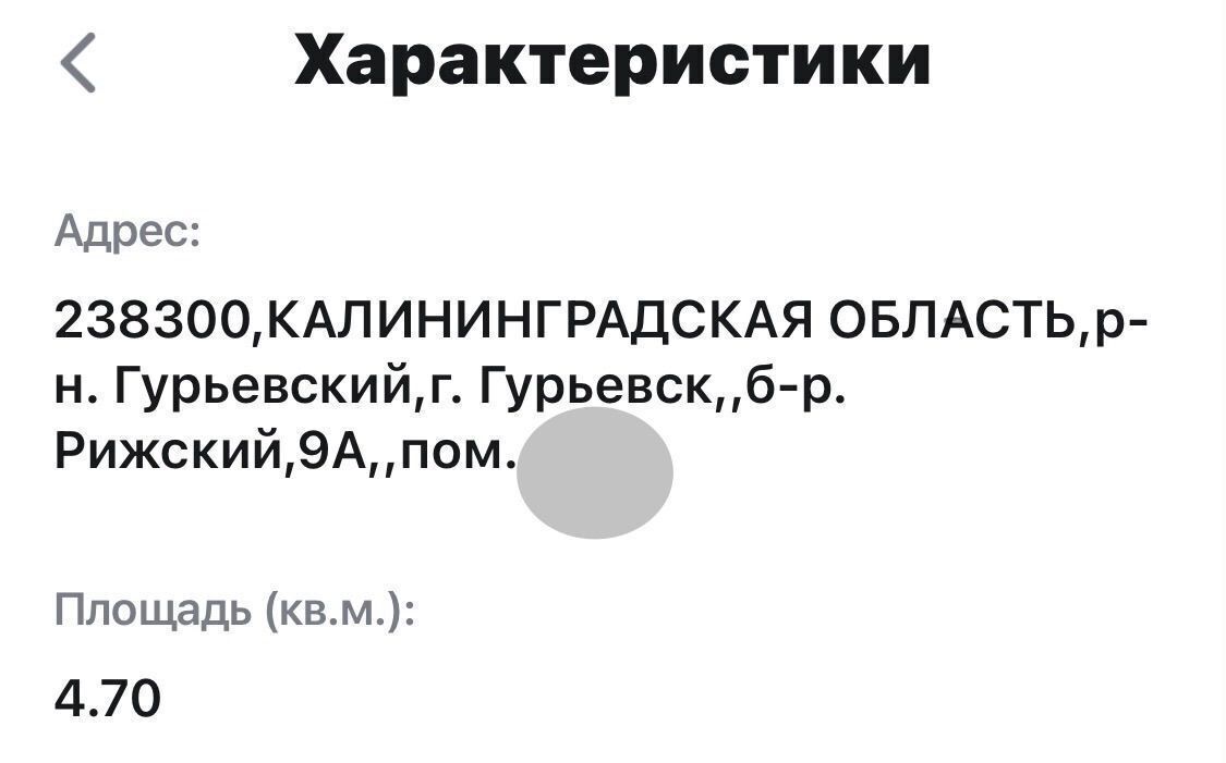 гараж р-н Гурьевский г Гурьевск б-р Рижский 9а фото 5