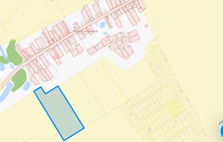 земля городской округ Клин д Малая Борщёвка Рогачёвское шоссе, 20 км, Тверская область, Конаково фото 2