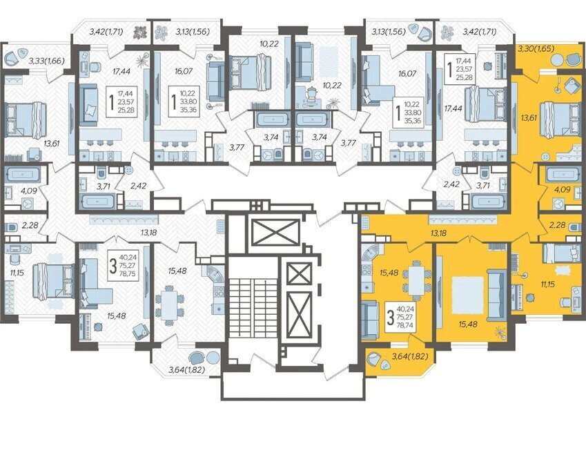 квартира г Краснодар р-н Карасунский ул Уральская 87/7 фото 2