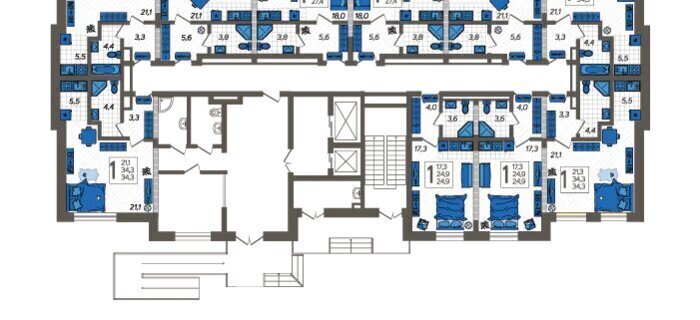 квартира г Сочи с Илларионовка р-н Адлерский ул Искры 88к/3 Адлер фото 2