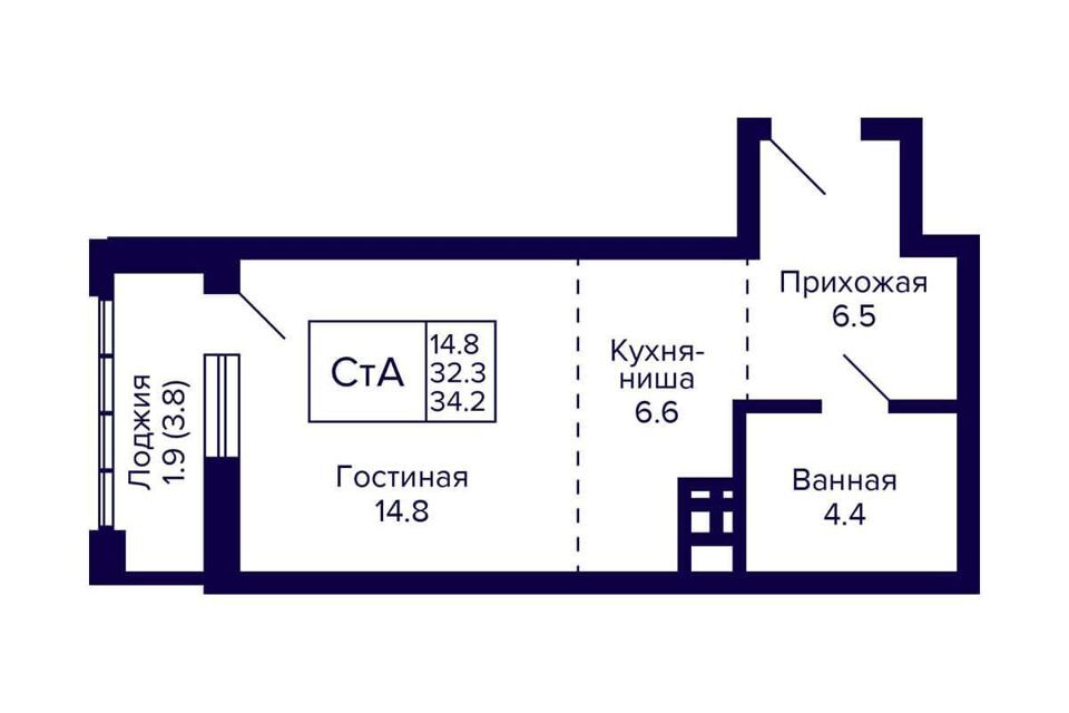 квартира г Новосибирск р-н Дзержинский ул Фрунзе 1 городской округ Новосибирск фото 1