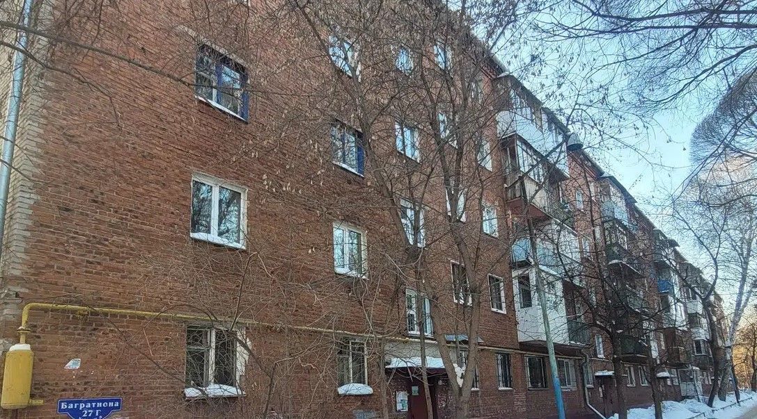 квартира г Омск р-н Центральный ул Багратиона 27г пос. Амурский фото 1