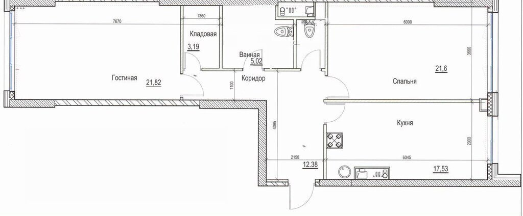 квартира г Москва метро Гражданская проезд Кочновский 4к/2 муниципальный округ Аэропорт фото 2