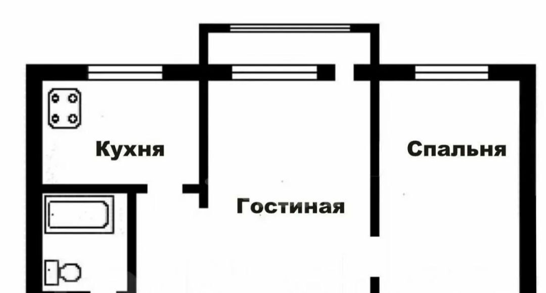 квартира г Новосибирск р-н Первомайский Речной вокзал ул Красный Факел 12 фото 2