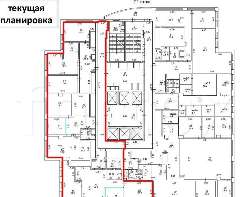 офис г Москва метро Шаболовская пр-кт Ленинский 15а муниципальный округ Донской фото 3