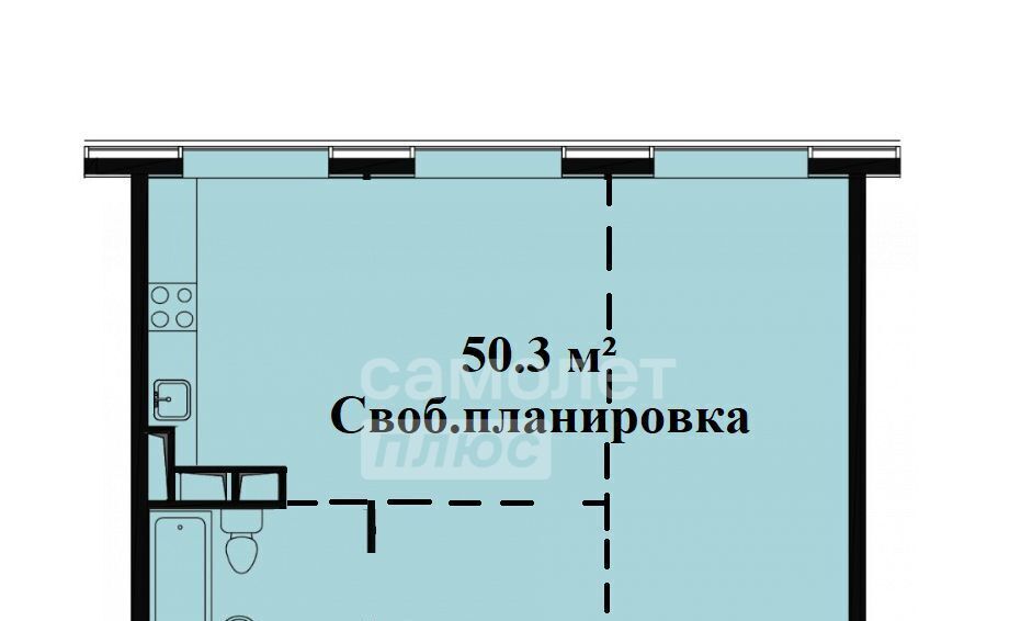 квартира г Москва аллея Берёзовая 19к/4 Ботанический сад фото 2