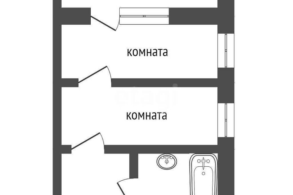 квартира г Севастополь ш Фиолентовское 134/5 Балаклавский фото 6