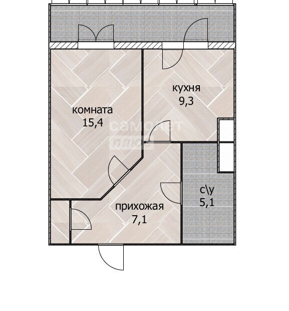 квартира г Казань р-н Советский Дубравная ул Чингиза Айтматова 7 фото 18