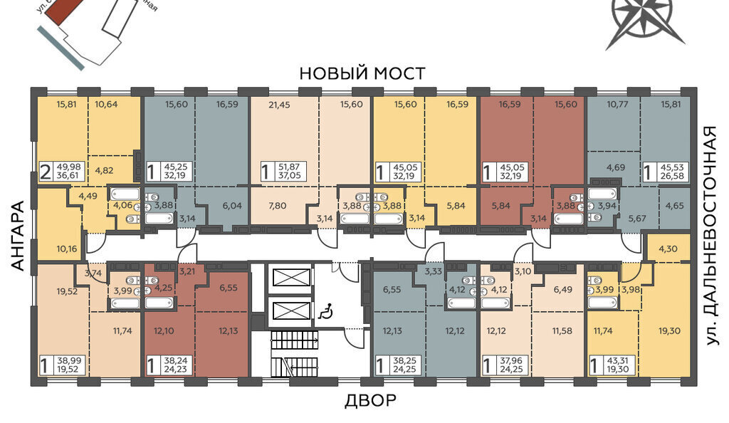 квартира г Иркутск ул 6-я Советская 2 Октябрьский административный округ фото 3