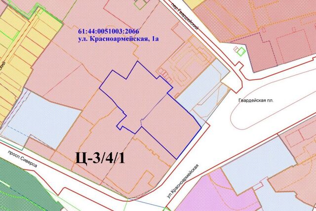 земля р-н Ленинский Новое поселение ул Красноармейская 1б/1 Ростов-на-Дону городской округ фото