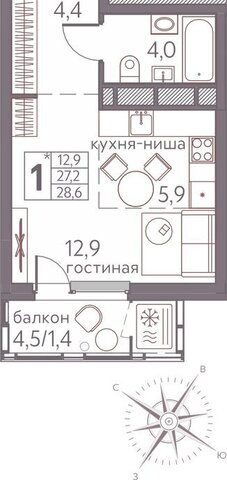 р-н Мотовилихинский ул Серебристая 3 фото