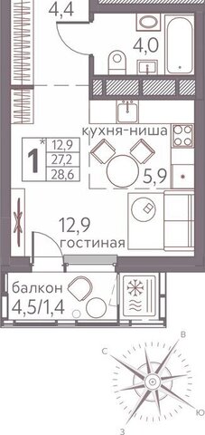 р-н Мотовилихинский ул Серебристая 3 фото