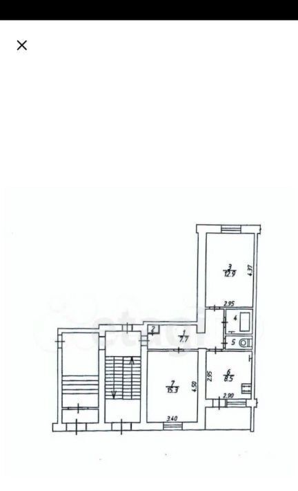 квартира г Калуга р-н Октябрьский ул Ольговская 3 фото 1