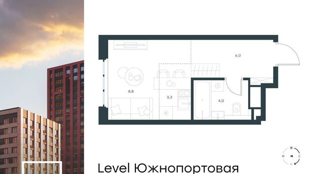 метро Кожуховская ЖК Левел Южнопортовая 13 муниципальный округ Печатники фото