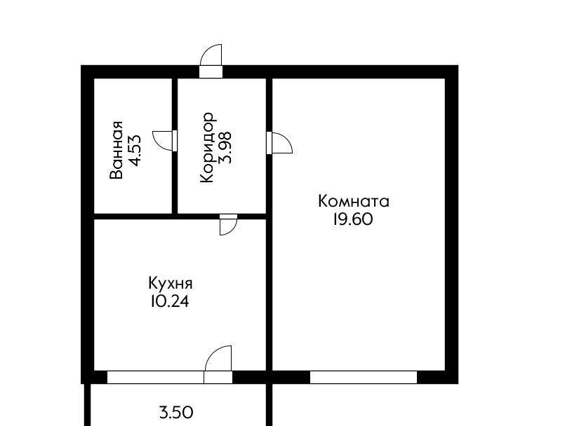 квартира г Краснодар р-н Западный ЖК «Юбилейный» 51 наб. Рождественская фото 2