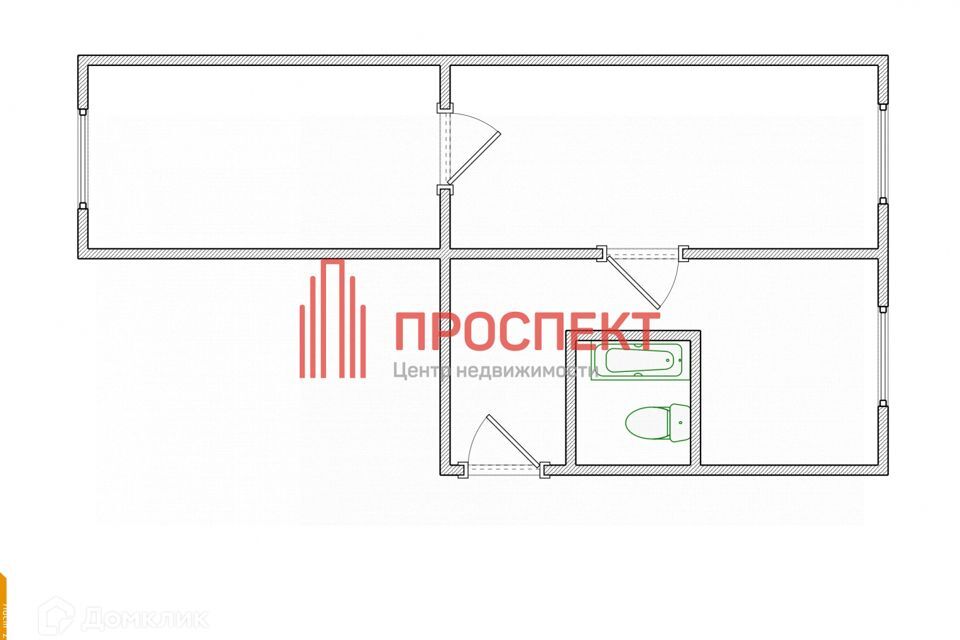 квартира г Пенза р-н Железнодорожный ул Луначарского 30 городской округ Пенза фото 3