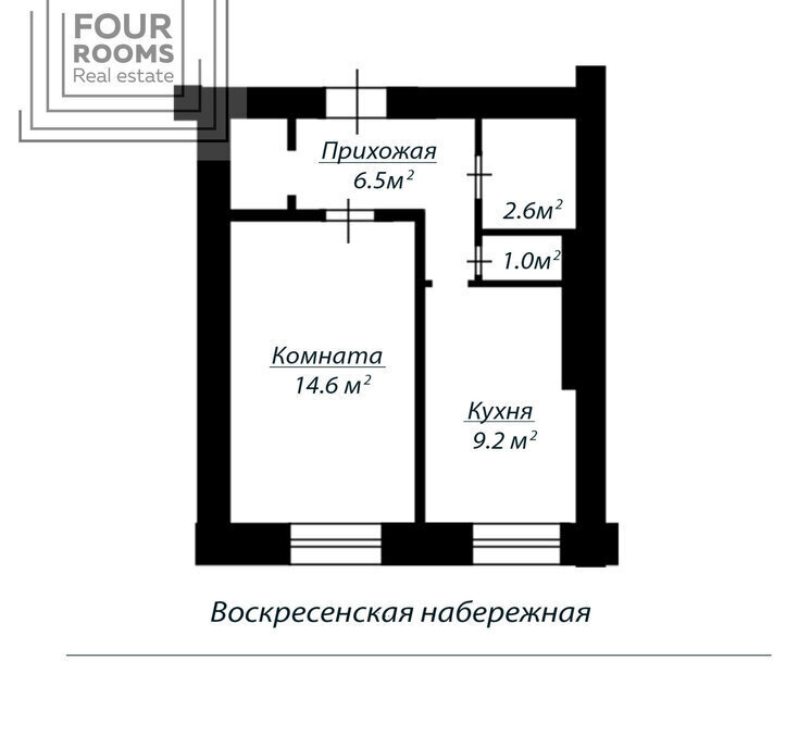 квартира г Санкт-Петербург метро Чернышевская наб Воскресенская 28 округ Литейный фото 24