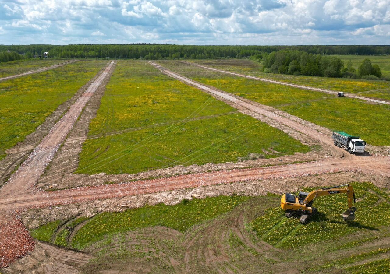 земля городской округ Ступино п Михнево ул 9 Мая 53 км, Михнево, Новокаширское шоссе фото 4