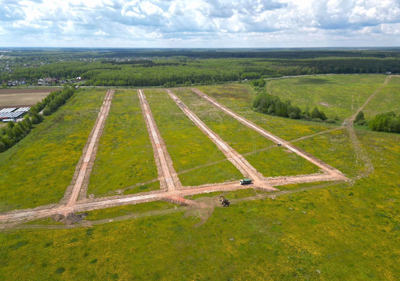 земля городской округ Ступино п Михнево ул 9 Мая 53 км, Михнево, Новокаширское шоссе фото 5