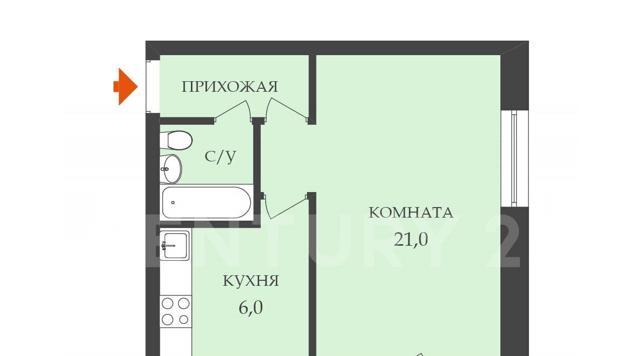 квартира г Москва метро Коломенская пр-кт Андропова 37к/5 муниципальный округ Нагатинский Затон фото 3