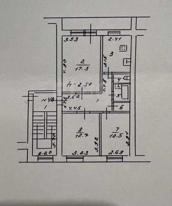 квартира г Краснодар р-н Прикубанский ул им. Калинина 1к/15 фото 28