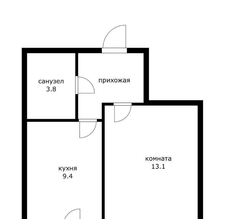 квартира г Краснодар п Российский ул Рымникская 2 р-н Прикубанский Прикубанский район фото 5