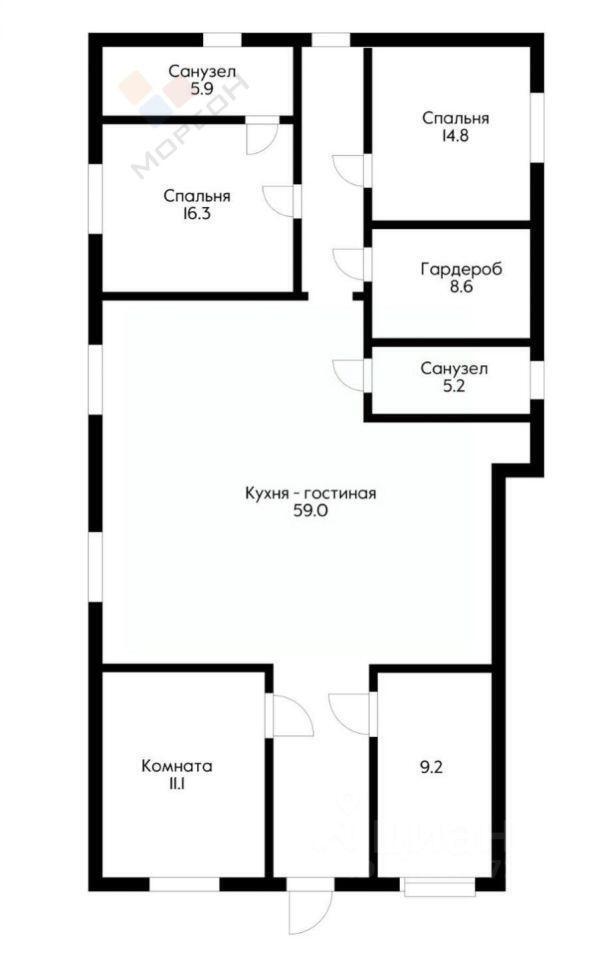 дом г Краснодар р-н Центральный проезд 2-й им. Шевченко 27 фото 14