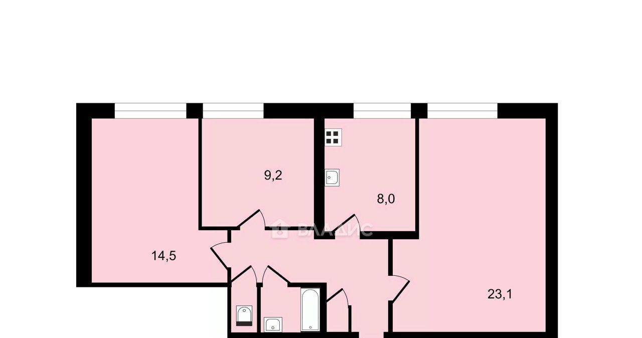 квартира г Москва б-р Бескудниковский 36к/2 Яхромская фото 2