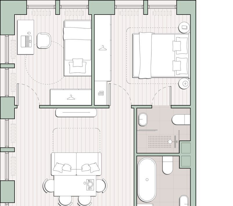 квартира г Москва метро Аминьевская Очаково ЖК "Среда на Лобачевского" к 5. 1 фото 1