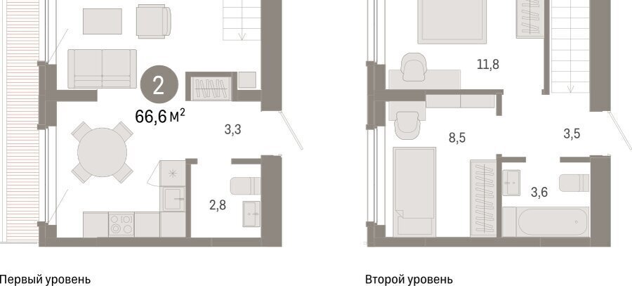 квартира г Екатеринбург Академический Чкаловская ЖК Брусника в Академическом фото 2