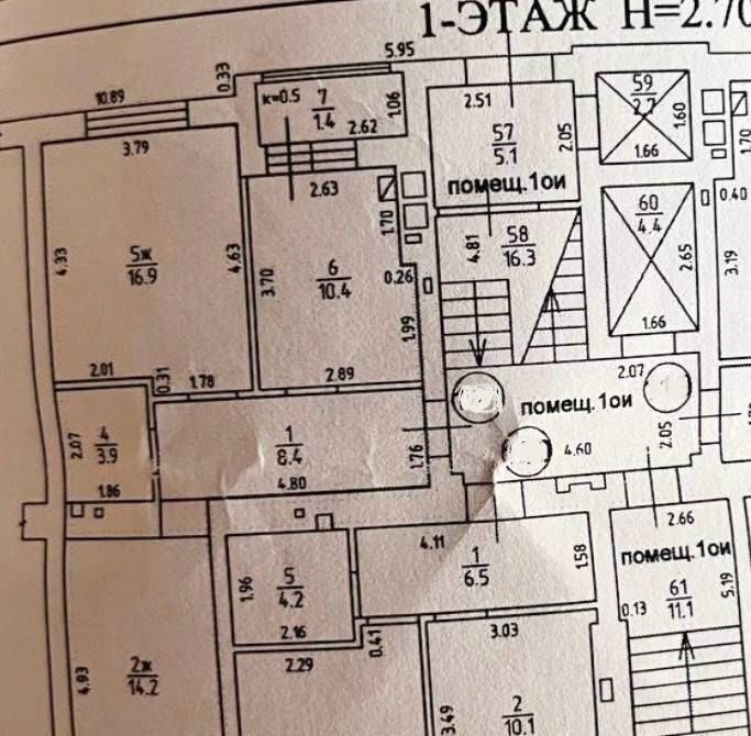 квартира г Калининград р-н Ленинградский ул Суздальская 20к/1 фото 22