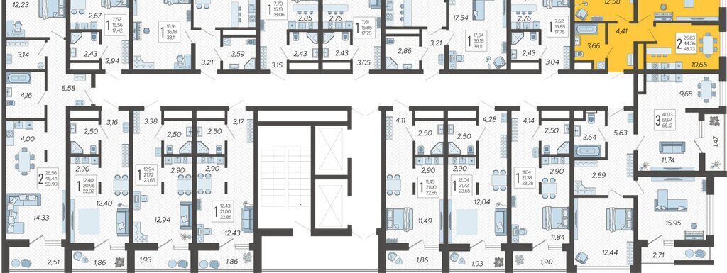 квартира г Сочи р-н Хостинский ЖК «Кислород» 15 Хостинский район фото 2