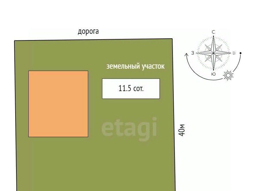 дом г Омск р-н Кировский пер 1-й Самарский 23 Кировский АО фото 2