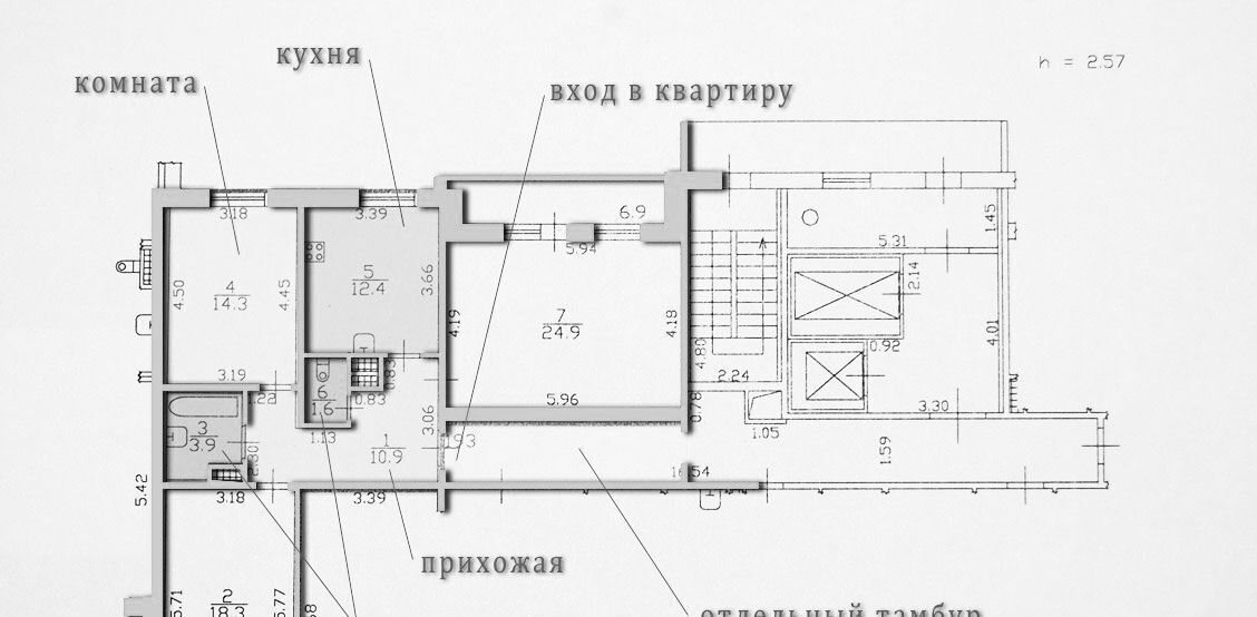 квартира г Санкт-Петербург метро Комендантский Проспект пр-кт Богатырский 51к/1 округ № 65 фото 1