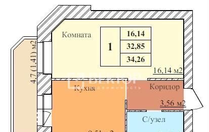 квартира г Ярославль р-н Дзержинский пер 2-й Норский 5 ЖК "ЗАРЯ" фото 1