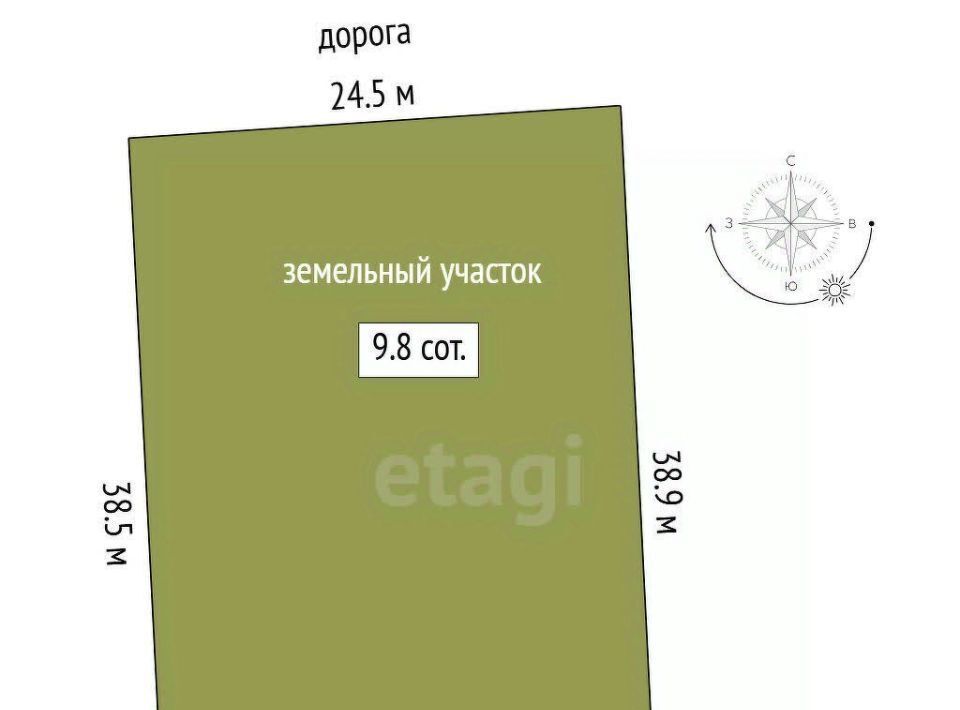 земля г Тюмень снт Зеленая Роща ул. 9-я фото 2