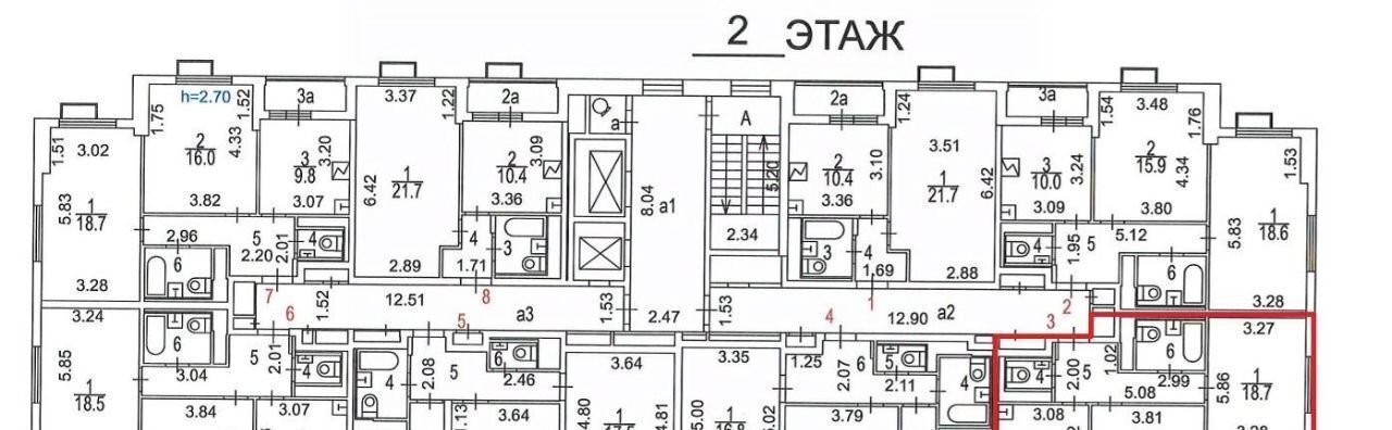 квартира г Москва проезд Харьковский 1/1к 3 Липецкая фото 4