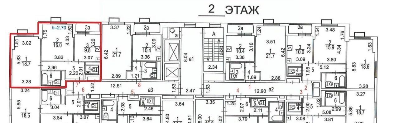 квартира г Москва проезд Харьковский 1/1к 3 Липецкая фото 5