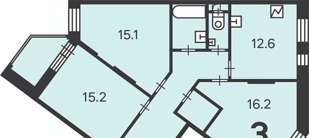 квартира г Москва метро Улица Академика Янгеля ш Варшавское 139 муниципальный округ Чертаново Южное фото 6