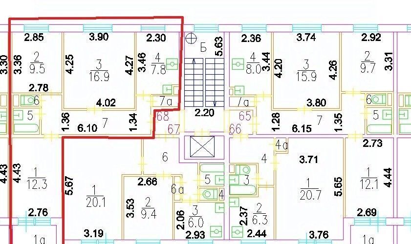 квартира г Москва метро Сокольники ул Охотничья 6 муниципальный округ Сокольники фото 5