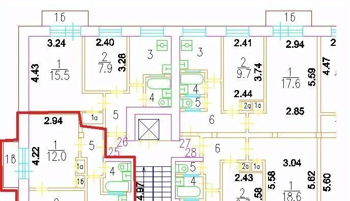 квартира г Москва метро Первомайская ул 6-я Парковая 27 муниципальный округ Измайлово фото 8