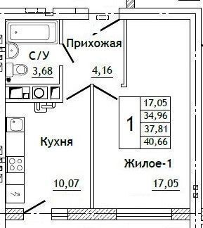 квартира р-н Смоленский д Алтуховка стр. 17, Смоленск фото 1