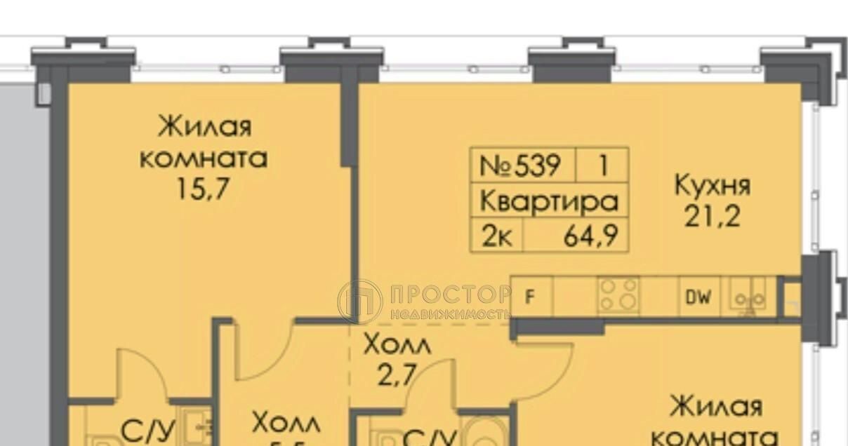 квартира г Москва метро Печатники ЖК Портлэнд муниципальный округ Печатники фото 7