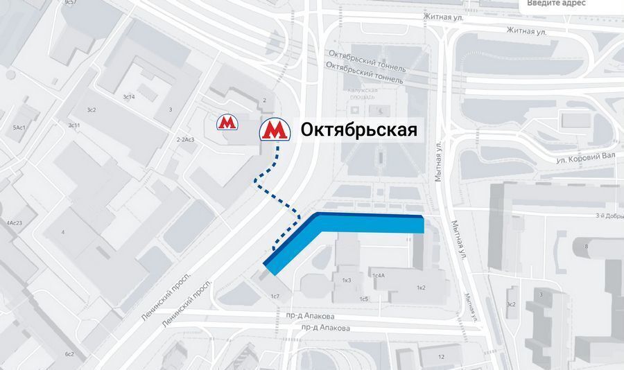 торговое помещение г Москва метро Октябрьская пл Калужская 1к/1 муниципальный округ Якиманка фото 6