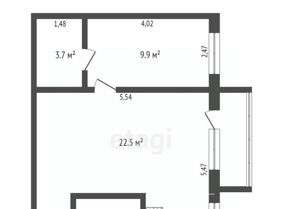 квартира г Новосибирск Сибирская ул Мичурина 31 фото 11