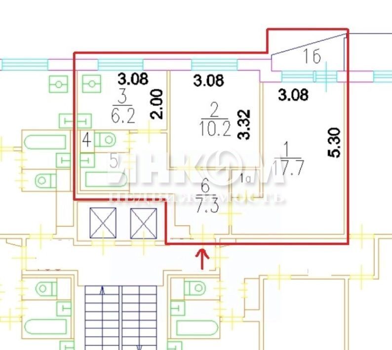 квартира г Москва метро Окская ул Михайлова 33к/3 фото 1