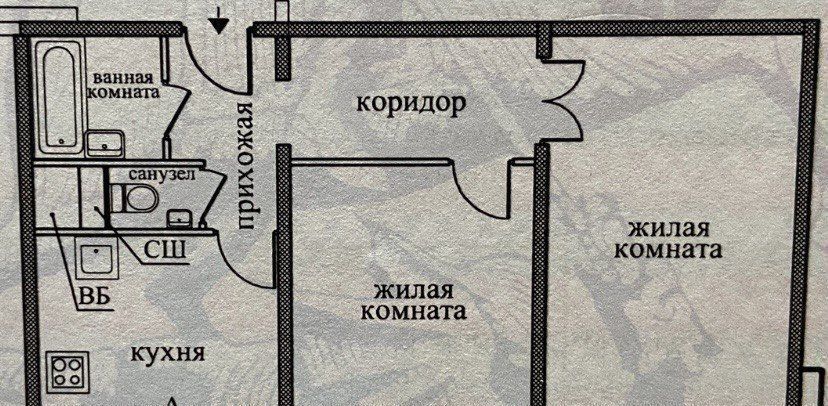 квартира г Москва метро Свиблово ул Молодцова 15к/2 муниципальный округ Южное Медведково фото 13