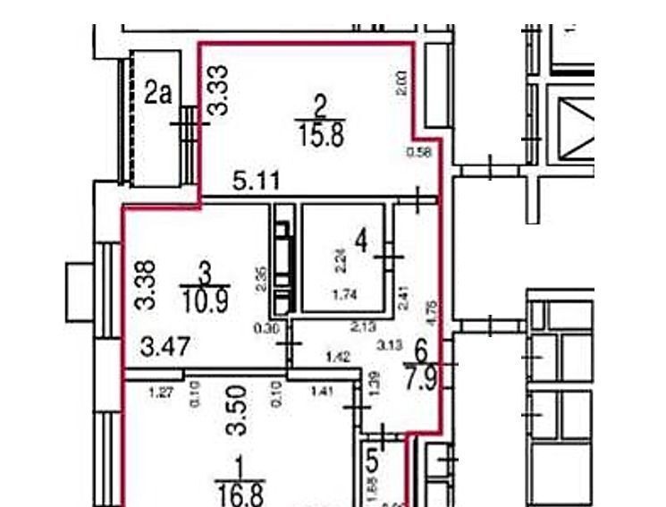 квартира г Москва метро Академическая ул Кедрова 16к/3 фото 12